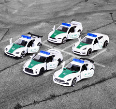 Majorette Dubai Police Die-Cast Car Gift Pack – 5-Piece Supercar Set | Special Edition V1 | 1:64 Scale - Colorland Toys