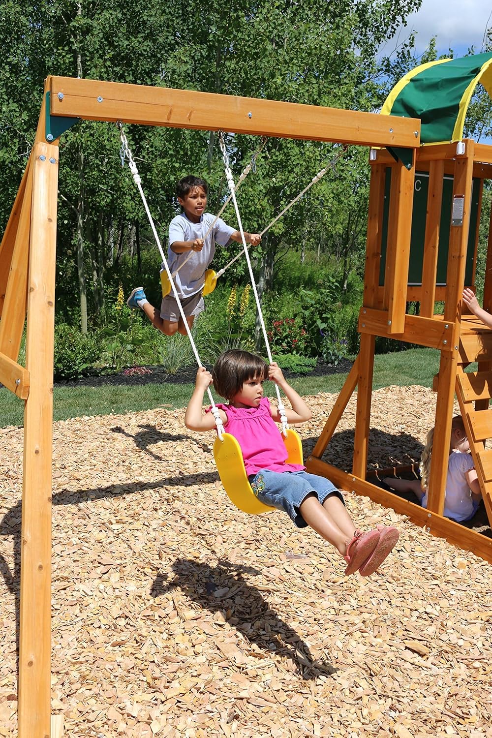 Kidkraft Ainsley Outdoor Swing Set/Playset B26415E - Colorland Toys