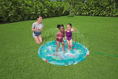 Bestway 65"/1.65m Underwater Splash Pad for Kids, Multicolor