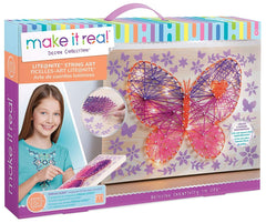 Make It Real Lite Nite String Art LED Light and String Wall Art Kit - Colorland Toys