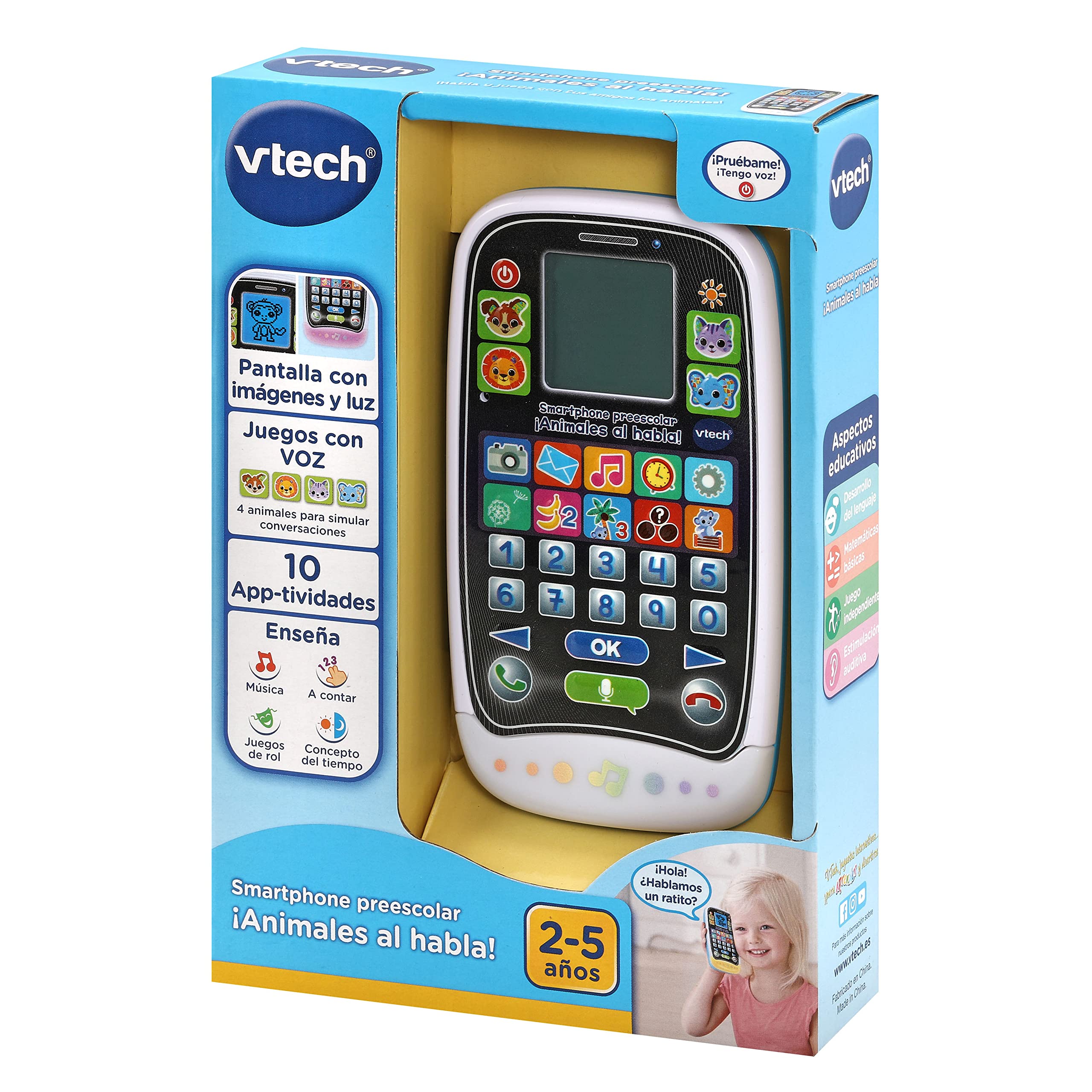 VTECH Chat And Discover Phone VT80-529203 - Colorland Toys