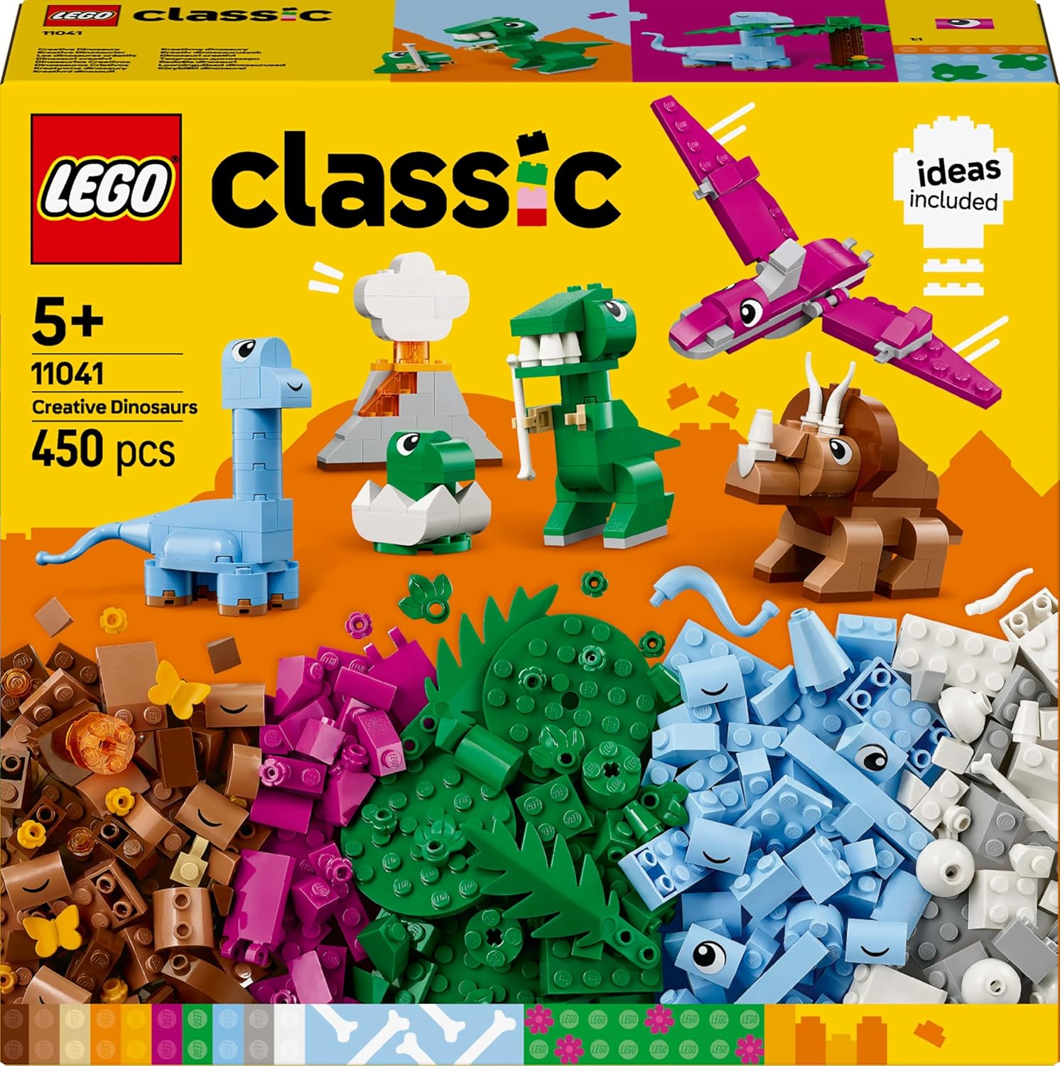 LEGO Classic Creative Dinosaurs 6526078/11041 - Colorland Toys
