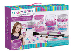 Make it Real Glitter and Glam Cosmetic Supply Set - Colorland Toys