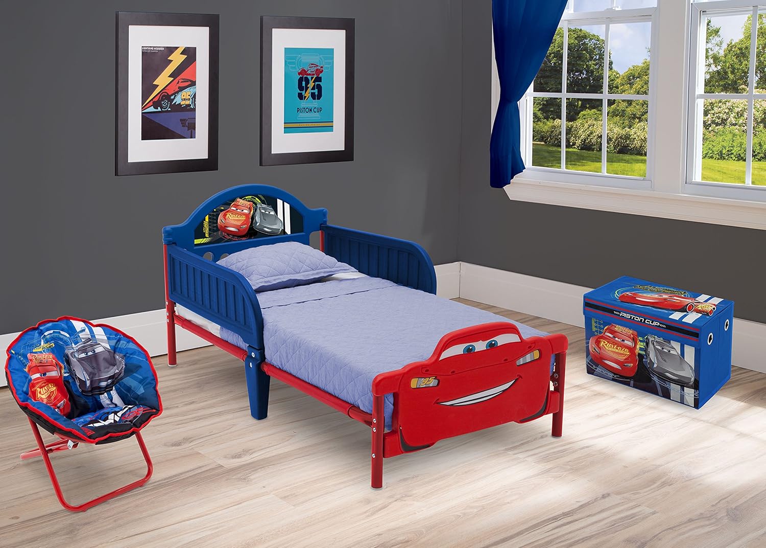 Disney Cars3 Themed Toddler Bed DF87120CR - Colorland Toys