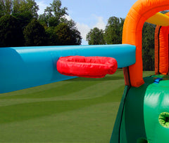 Happy Hop The Oasis 7-in-1 Water Park | Kids Inflatable Slide & Pool - Colorland Toys