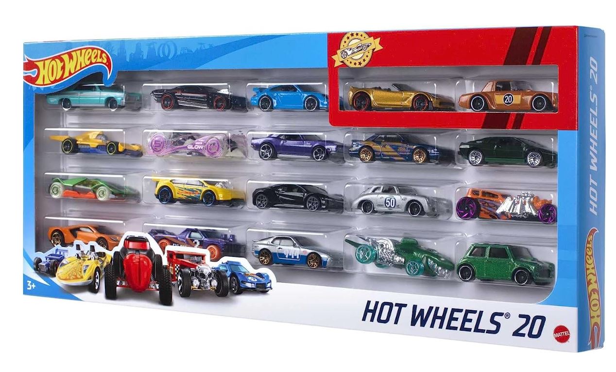 Hot Wheels 20 Car Gift Pack Assorted H7045 - Colorland Toys