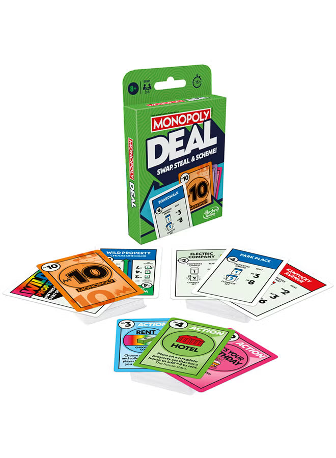 Monopoly Deal Refresh - English - Colorland Toys