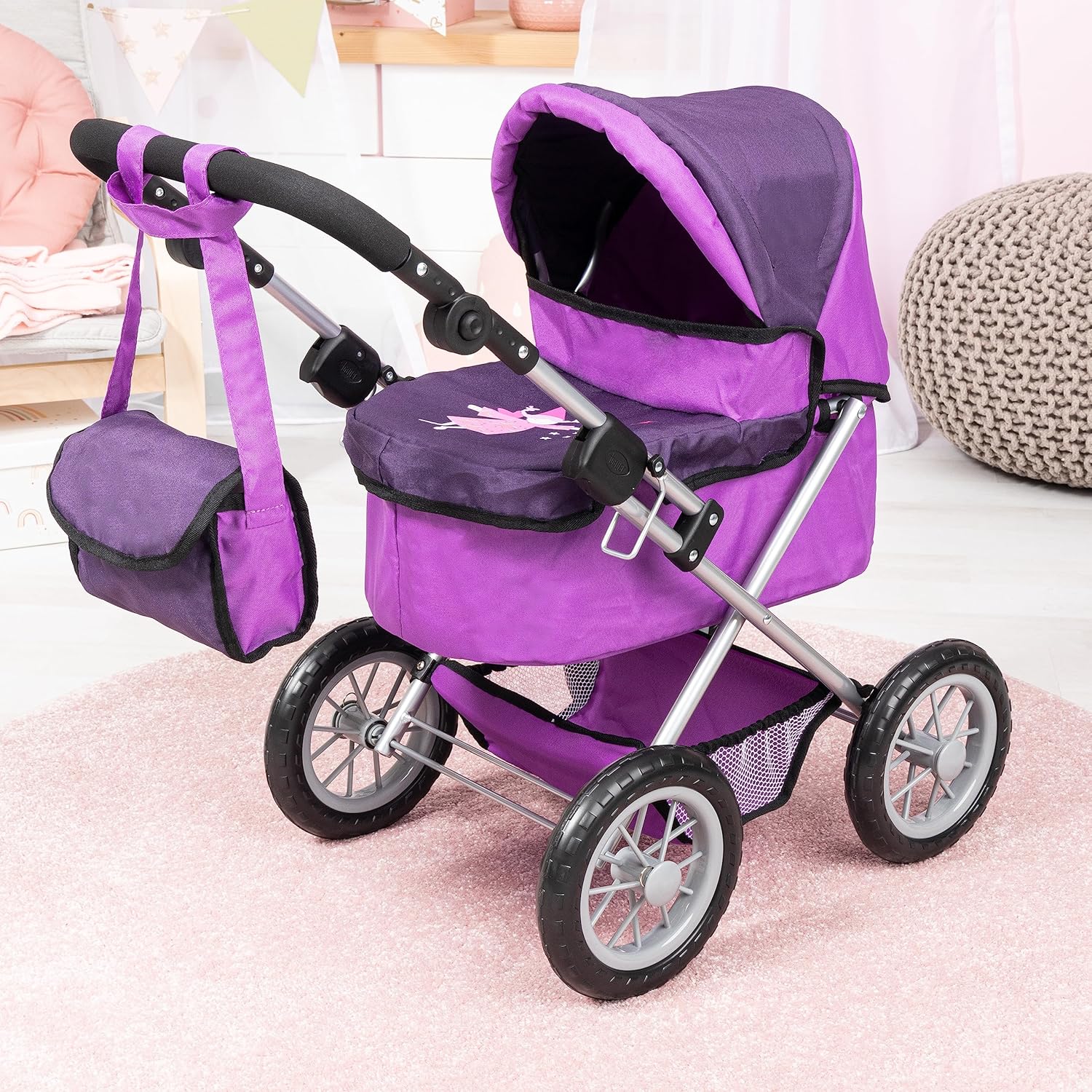 Dolls Pram Trendy 13012AA - Colorland Toys