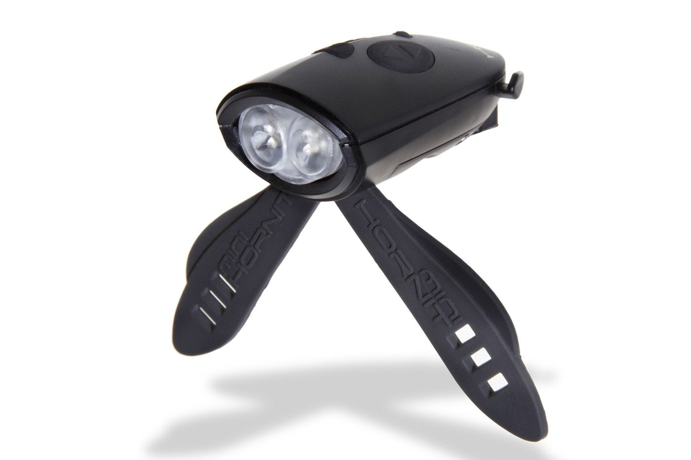 Mini Hornit Bike Light & Horn Black and Yellow 7575BLYE - Colorland Toys