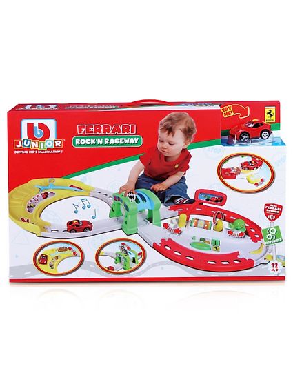 BBJunior Ferrari Rock 'n Raceway 16-88802 - Colorland Toys