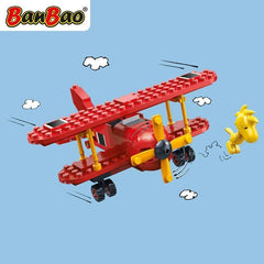 BanBao Construction Kit Snoopy Aircraft 110 pieces 7523 - Colorland Toys