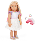 Our Generation Jewelry Doll With Make-Your-Own Jewelry BD31722Z