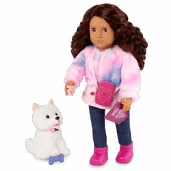 Our Generation Doll & Pomeranian Pup With Accs, Ines & Jojo BD31737Z