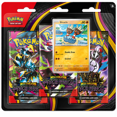 Pokémon TCG: Mega Evolution Pitch Black 3 Pack Blister ME-05