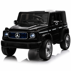 Mercedes Benz G-63 AMG 12V Ride-On EVA- Leather 2M Black JJ2088