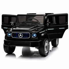 Mercedes Benz G-63 AMG 12V Ride-On EVA- Leather 2M Black JJ2088