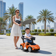 Lamborghini Pushing Car with Handle and Shade Orange 3726C/3726AC