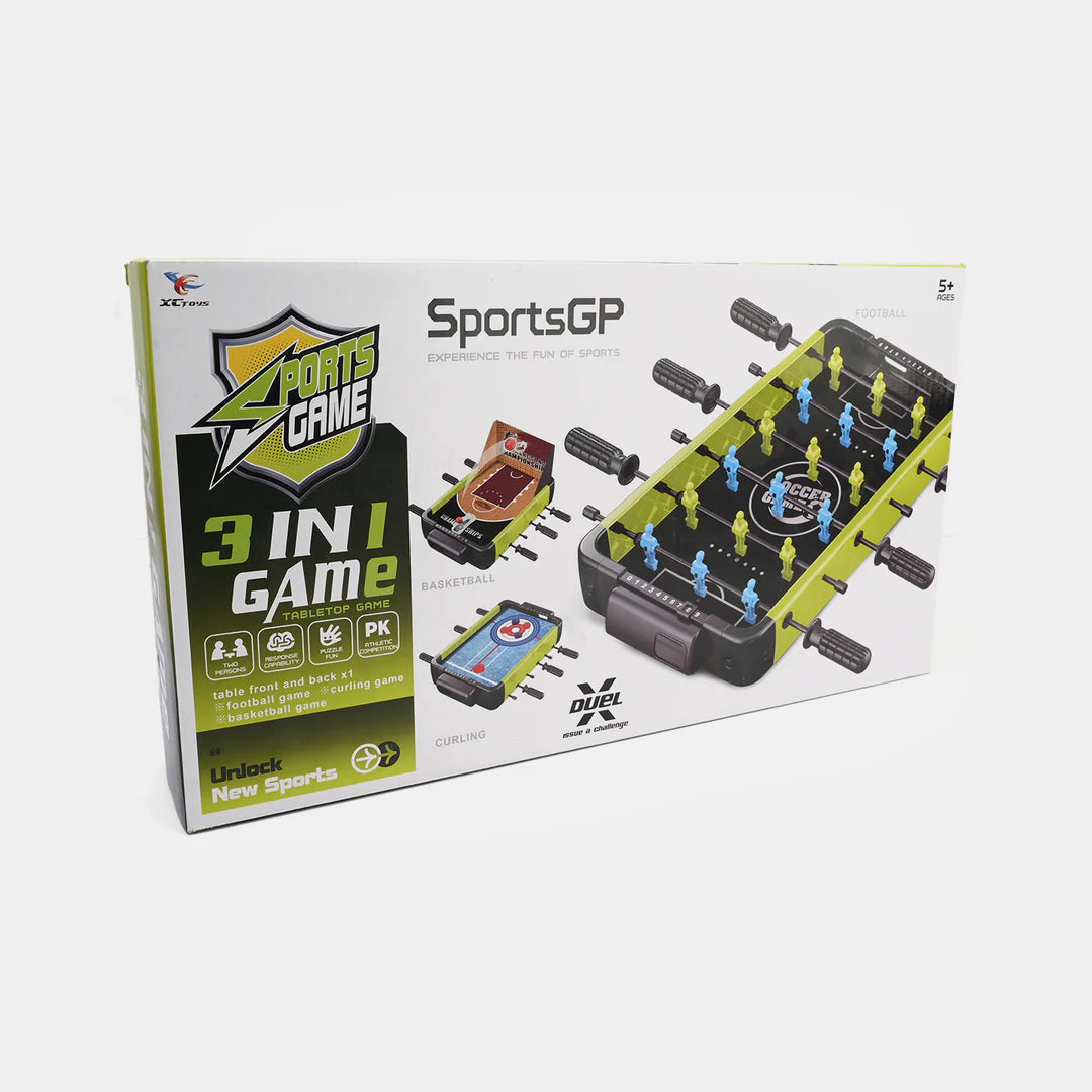 SportsGP 3 in 1 Tabletop Game 960-3 - Colorland Toys