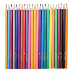 Skoodles Disney Princess Coloured Pencil With Sharpener 24 Pieces