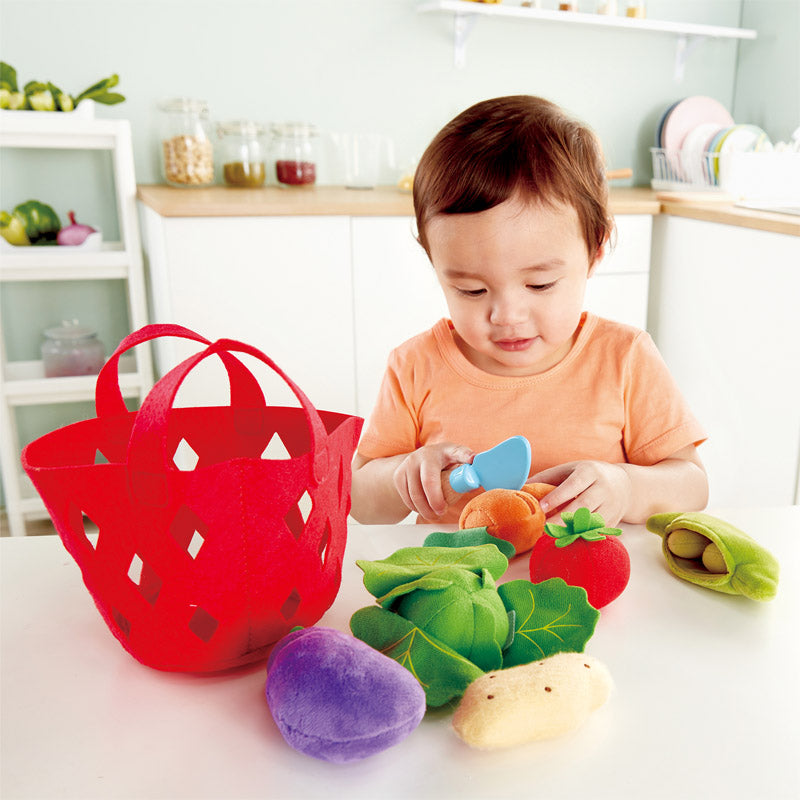 Hape Toddler Vegetable Basket E3167 - Colorland Toys