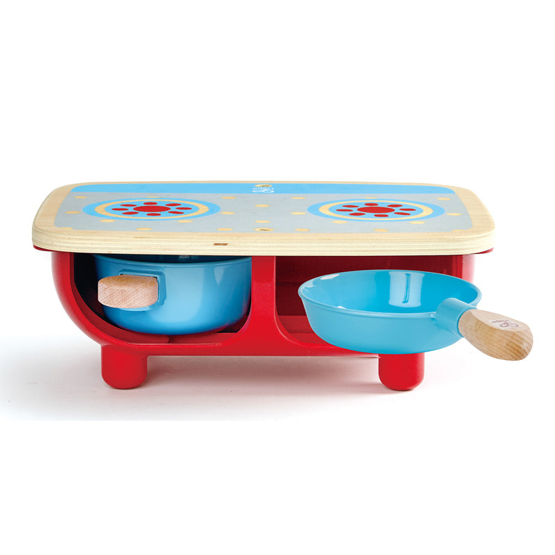 Hape Wooden Cooking Kitchen & Food Playset - Colorland Toys