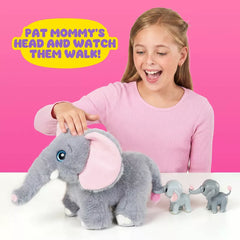 Pets Alive Mama Elephant & Baby Surprise 9570