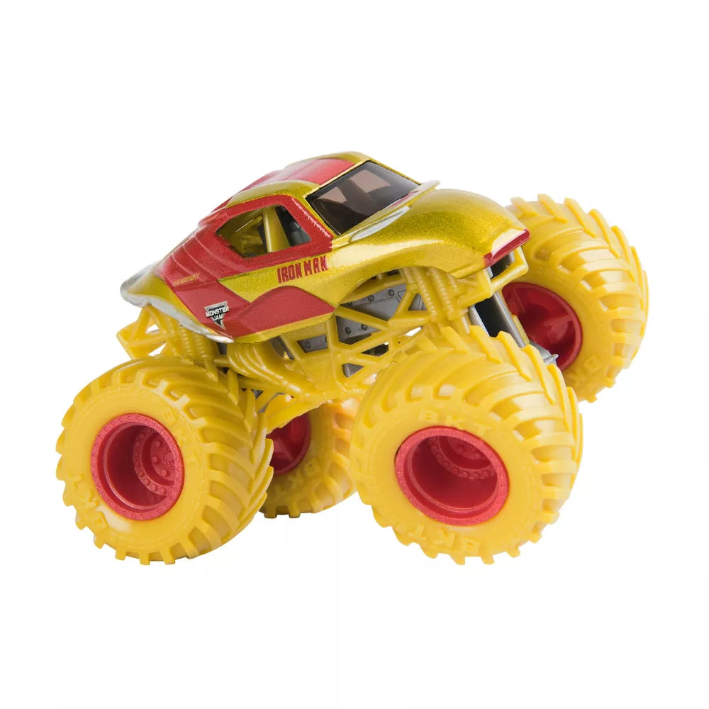 Monster Jam Mini Marvel Vehicle Scale 1:64 Pack of 5 6072344 - Colorland Toys