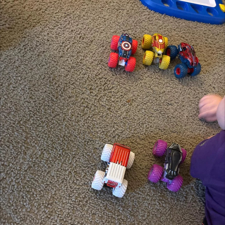 Monster Jam Mini Marvel Vehicle Scale 1:64 Pack of 5 6072344 - Colorland Toys