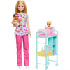 Barbie Careers Baby Doctor Playset with Blonde Fashion Doll, 2 Baby Dolls, Exam Table & Accessories - Colorland Toys