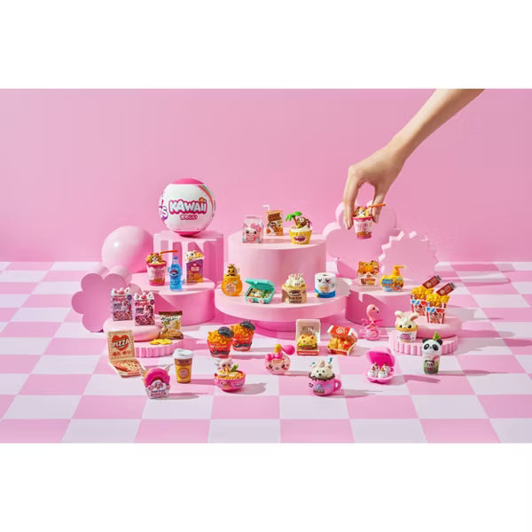 Mini Brands Kawaii Kuties Mini Figure – Articulated Sensory Animation Figure (PVC Material) - Colorland Toys