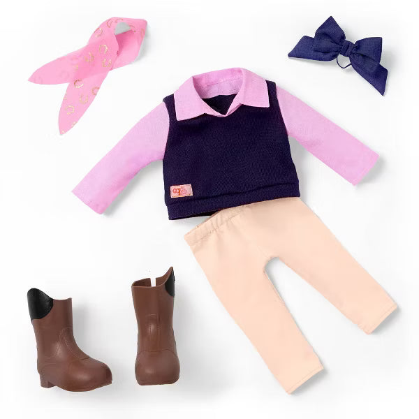 Our Generation Doll With Traditional Riding Outfit BD31734Z - Colorland Toys