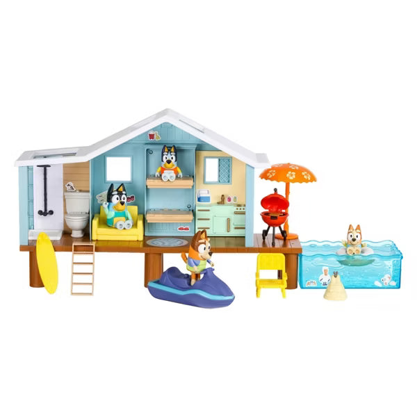 Bluey Beach S9 Ultimate Beach Cabin Exclusive 17587 - Colorland Toys