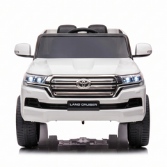 Toyota Land Cruiser 12V Kids Ride-On | White JJ2022