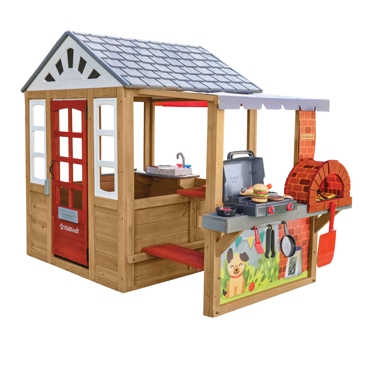 Kidkraft Grill & Chill Pizza Playhouse - Colorland Toys