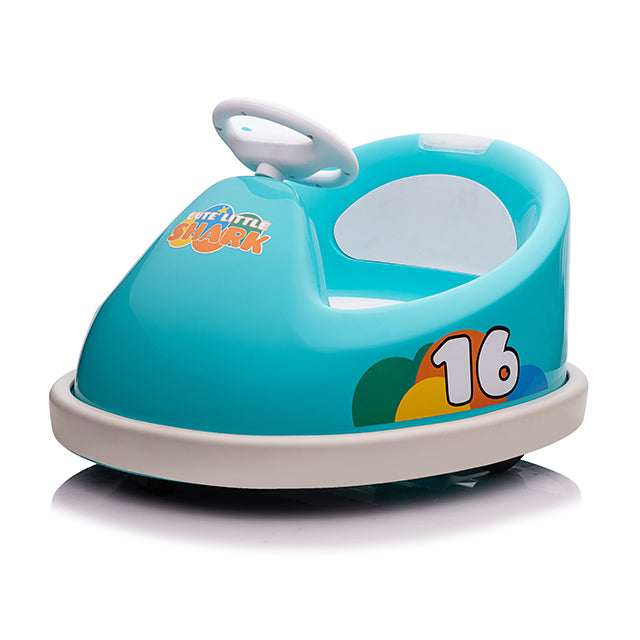 Cute Little Shark Bumper Car 6V Blue XMX621 - Colorland Toys
