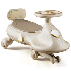 Premium Swing Car With Light & Music Green MN072 - Colorland Toys