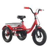 Bosheng Tricycle With Basket 12 Inch Red MN011 - Colorland Toys