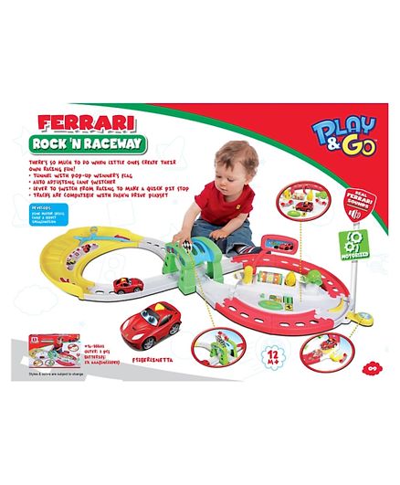 BBJunior Ferrari Rock 'n Raceway 16-88802 - Colorland Toys