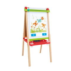 Hape Magnetic All-in-1 Double Sided Standing Easel - Colorland Toys