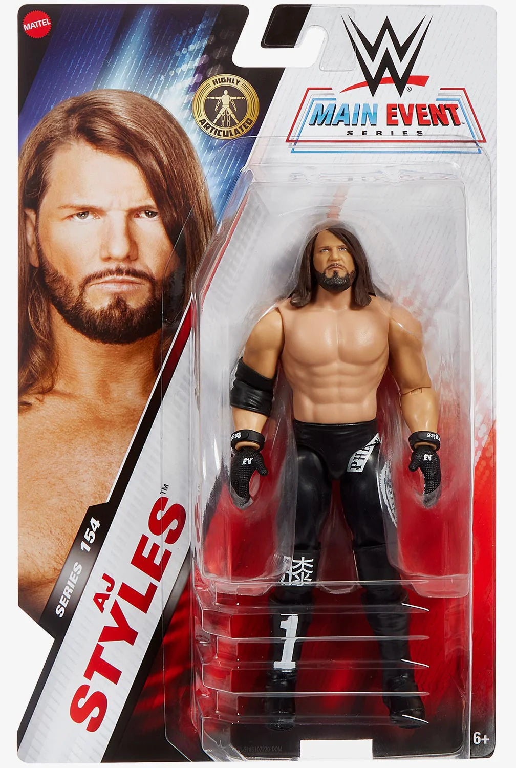 WWE Main Event Series-154 AJ Styles JCV43 - Colorland Toys