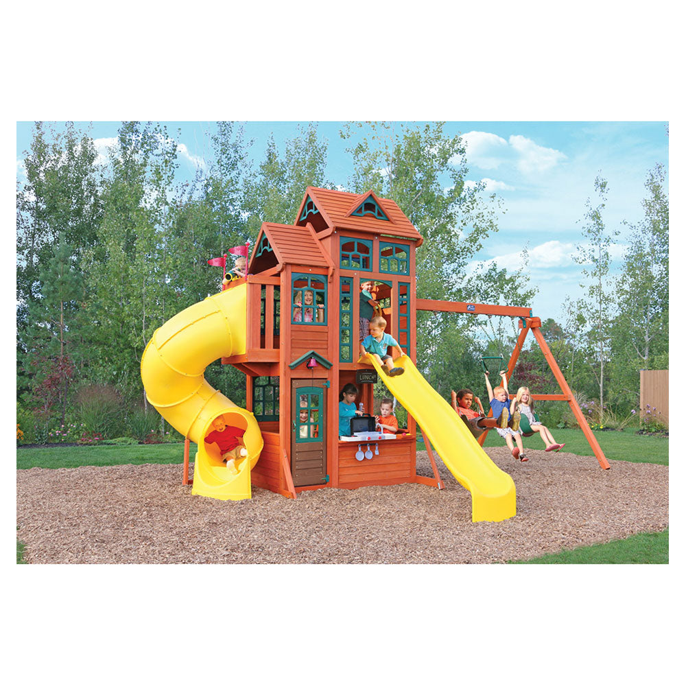 Kidkraft Canyon Ridge Wooden Swing Set / Playset F25715E - Colorland Toys