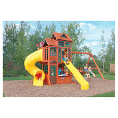 Kidkraft Canyon Ridge Wooden Swing Set / Playset F25715E - Colorland Toys