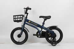 Qitong Bicycle With Basket 14 Inch Blue TN22A08 14IN - Colorland Toys