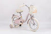Raccoon Bicycle With Basket 16 Inch Pink TN23R06 16IN - Colorland Toys