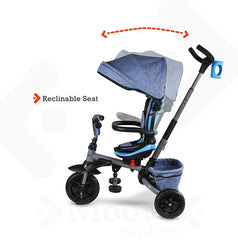 Mondo On & Go Moovi Explore Trike 5n1 Blue 28636 - Colorland Toys
