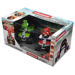 Carrera Rc Mario Kart Twin Pack Mario Quad 1:40 Mario & Yoshi 400022 - Colorland Toys
