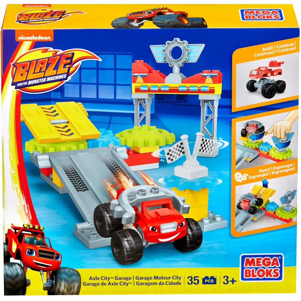 Mega Bloks Blaze Axle City Garage MATE0134 - Colorland Toys