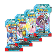 Pokémon TCG: Scarlet & Violet—Journey Together Booster Pack – 10 Cards – Model 10-10125-101 - Colorland Toys