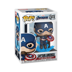 Funko Pop! Marvel Avengers Endgame – Captain America with Broken Shield (Model 45137) - Colorland Toys