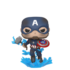 Funko Pop! Marvel Avengers Endgame – Captain America with Broken Shield (Model 45137) - Colorland Toys